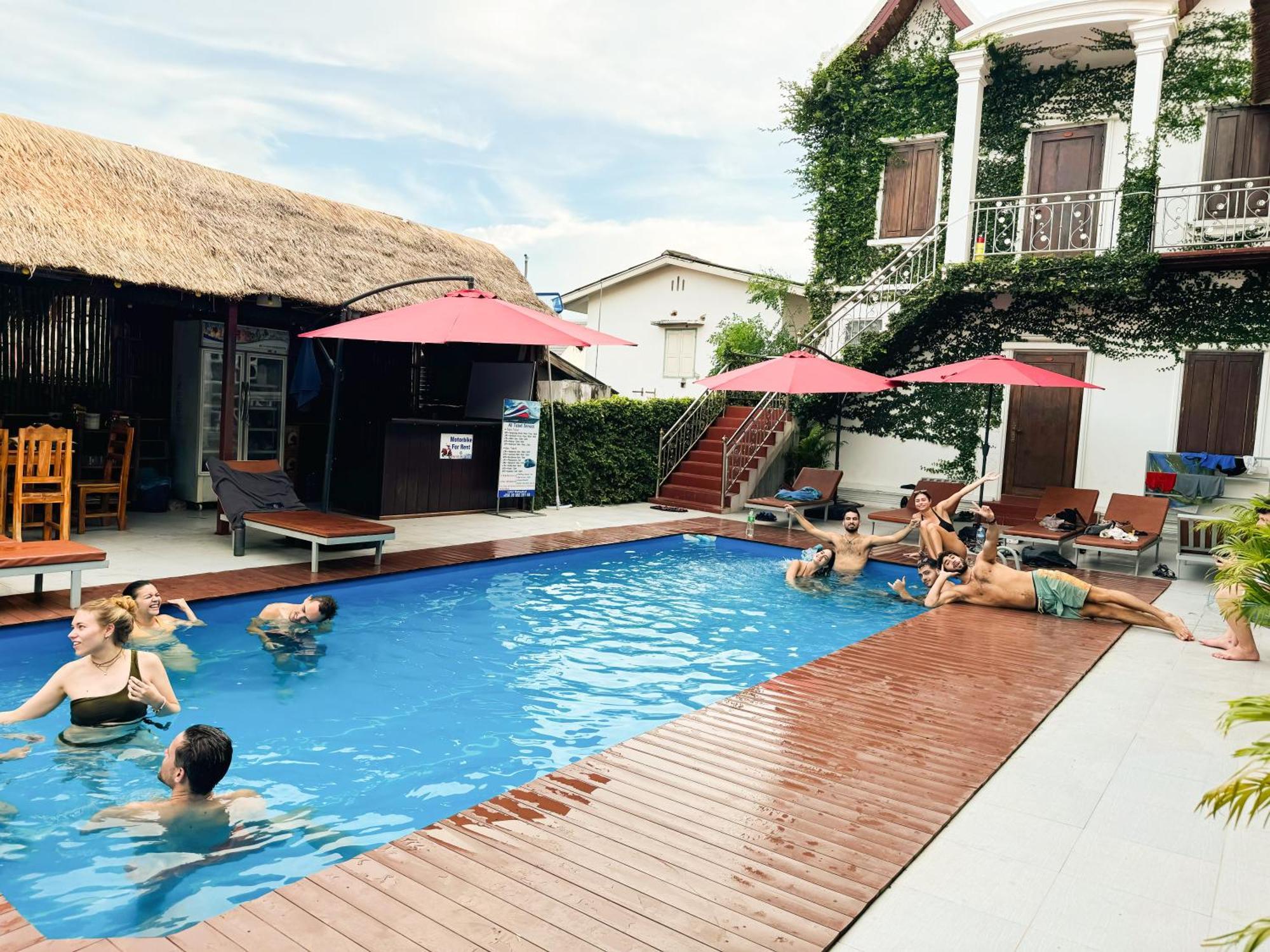 Sabai Sabai Backpackers Hostel Λουάνγκ Πραμπάνγκ Εξωτερικό φωτογραφία